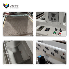 Udefine 24" DTF Powder Shaker Drying Oven with Belt-conveyor for DTF Printer A1 T Shirt Printer 60cm DTF Transfer Printing