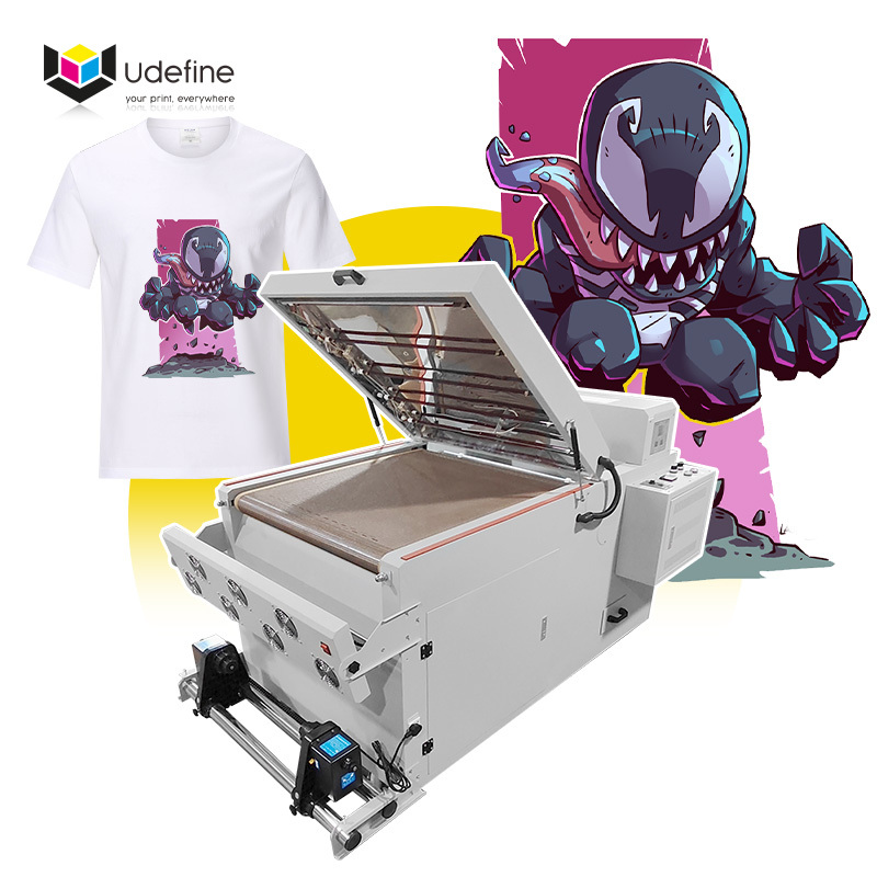 Udefine 24" DTF Powder Shaker Drying Oven with Belt-conveyor for DTF Printer A1 T Shirt Printer 60cm DTF Transfer Printing