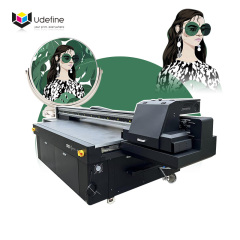Udefine 2513 Printing Size UV Flatbed Printer Industrial Inkjet Printer for Glass PVC Plastic Acrylic