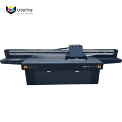 Udefine 2513 Printing Size UV Flatbed Printer Industrial Inkjet Printer for Glass PVC Plastic Acrylic