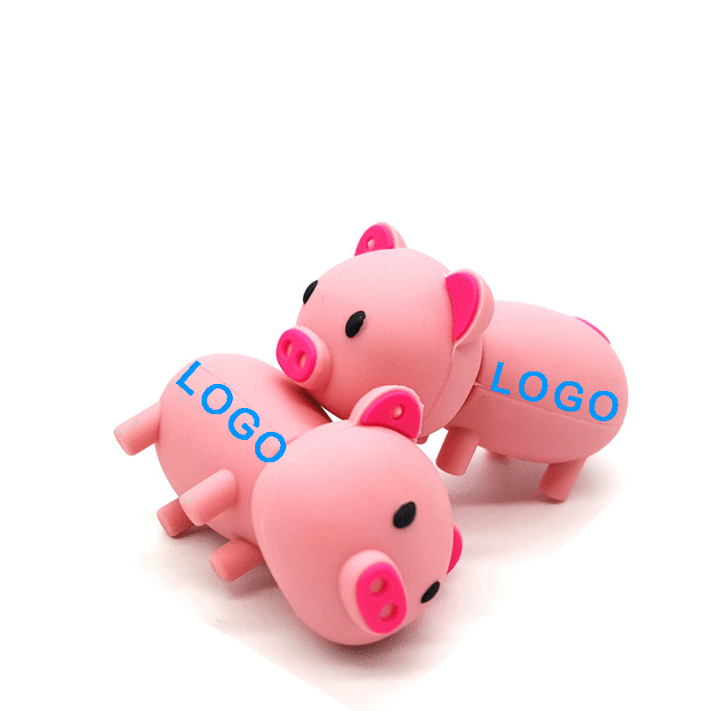4GB Pig USB With Logo
