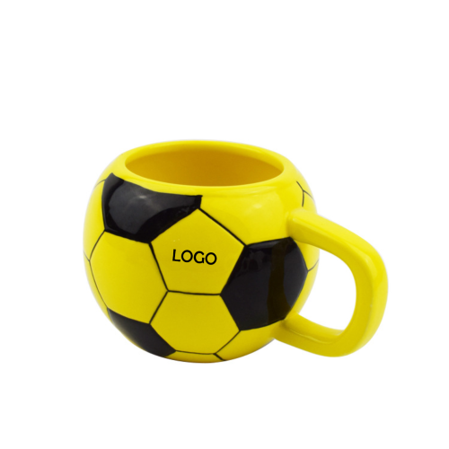 Football Shaped Ceramic Mug