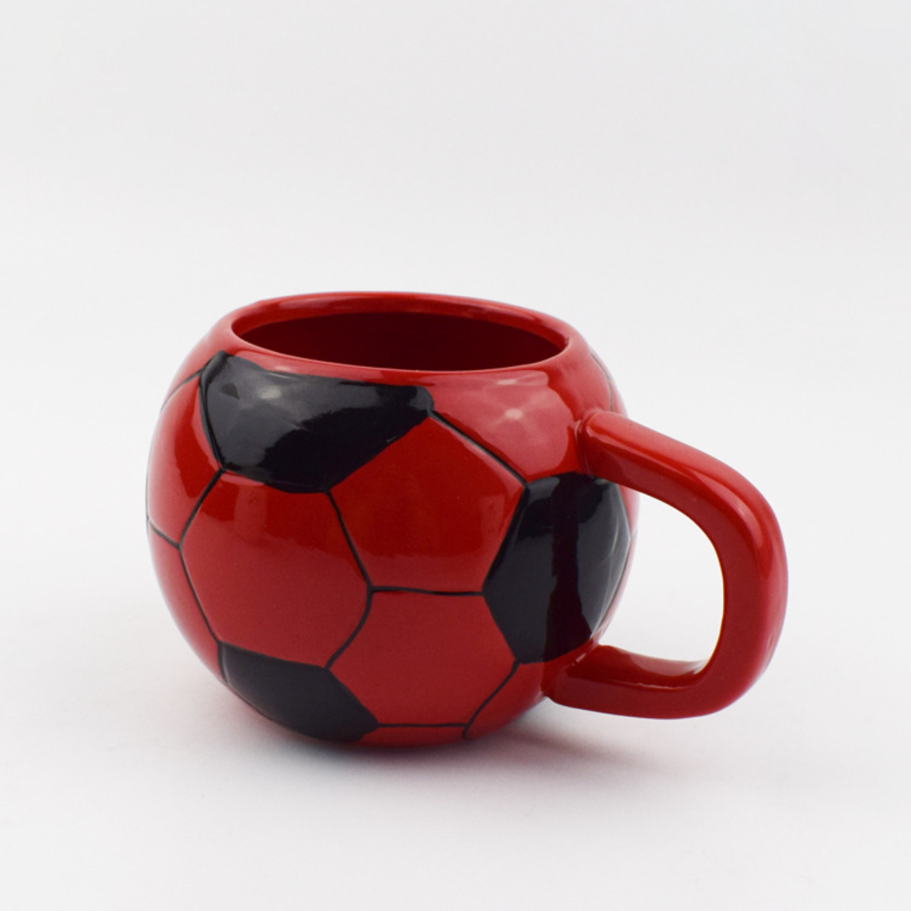 Football Shaped Ceramic Mug