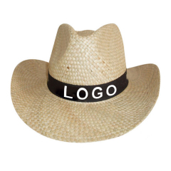 Variety of Straw Cowboy Hats Custom Your Logo