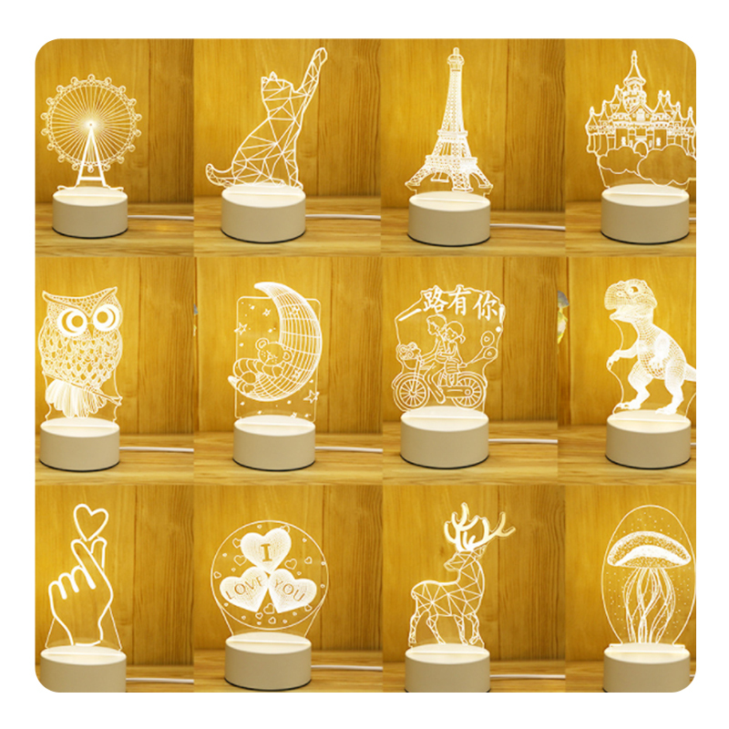 3D Acrylic LED Customized