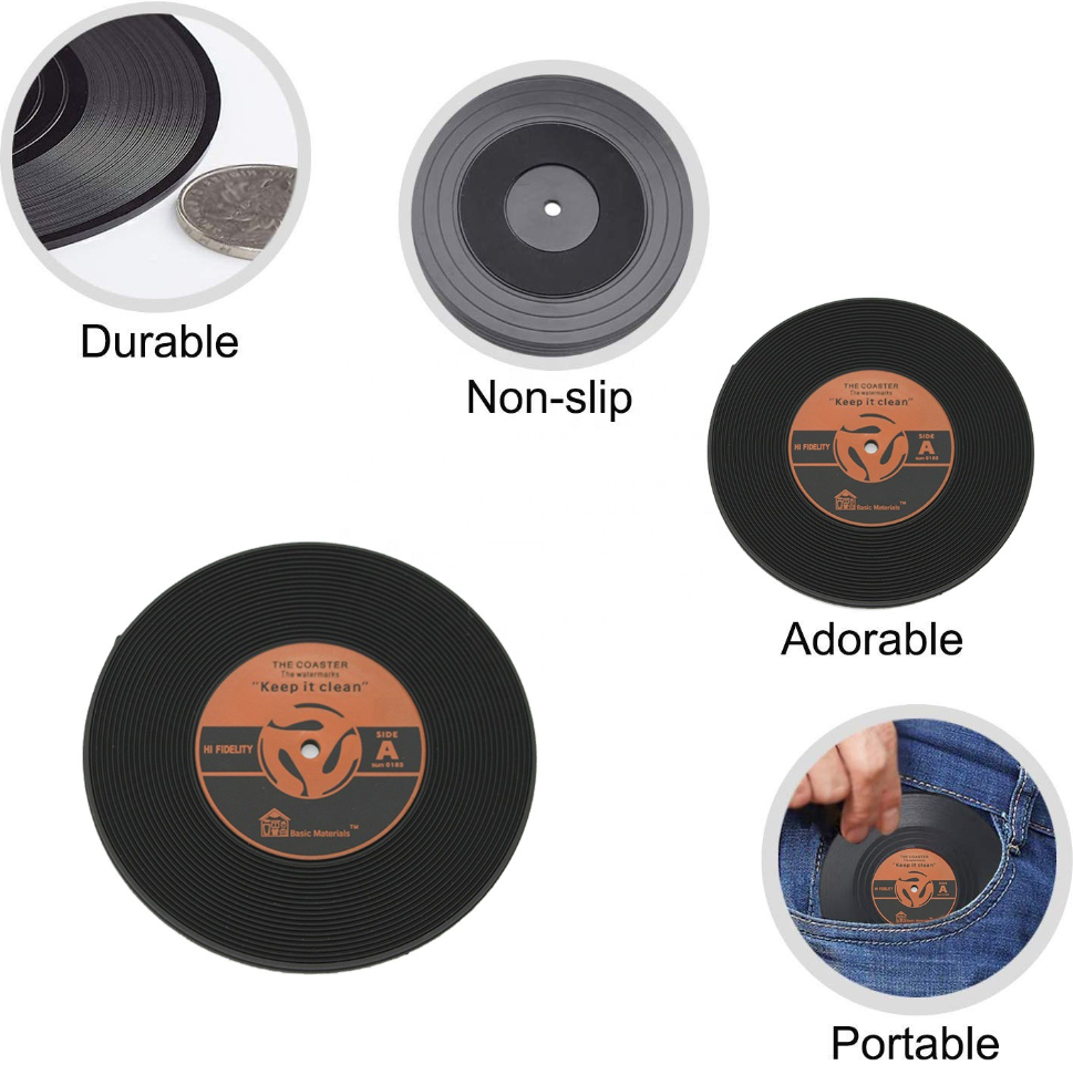 Vinyl Coaster