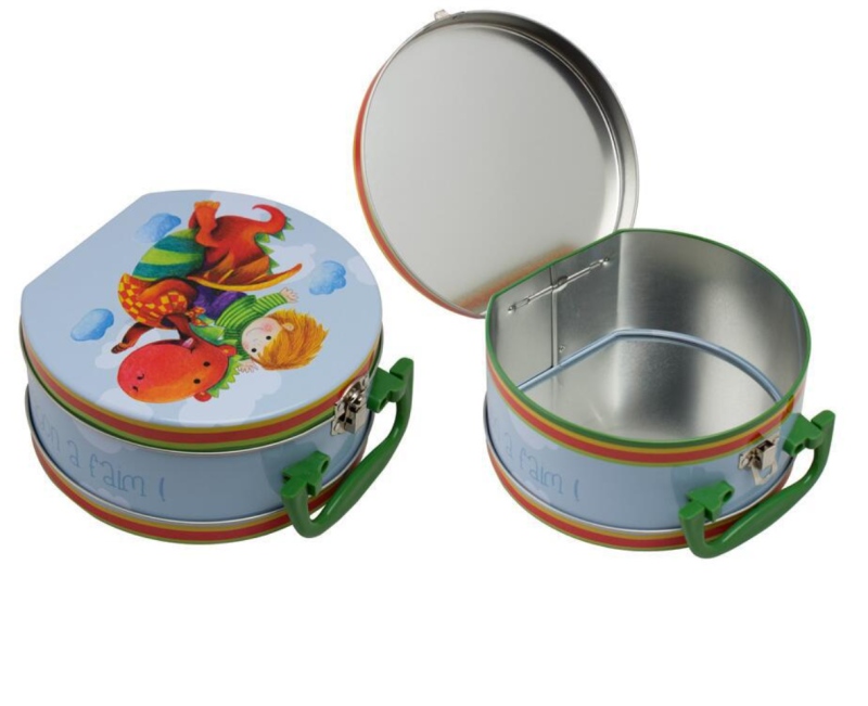 Custom Retro Tin Lunch Box