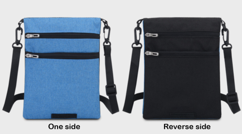 Small Traveling Bag with Both Sides Design