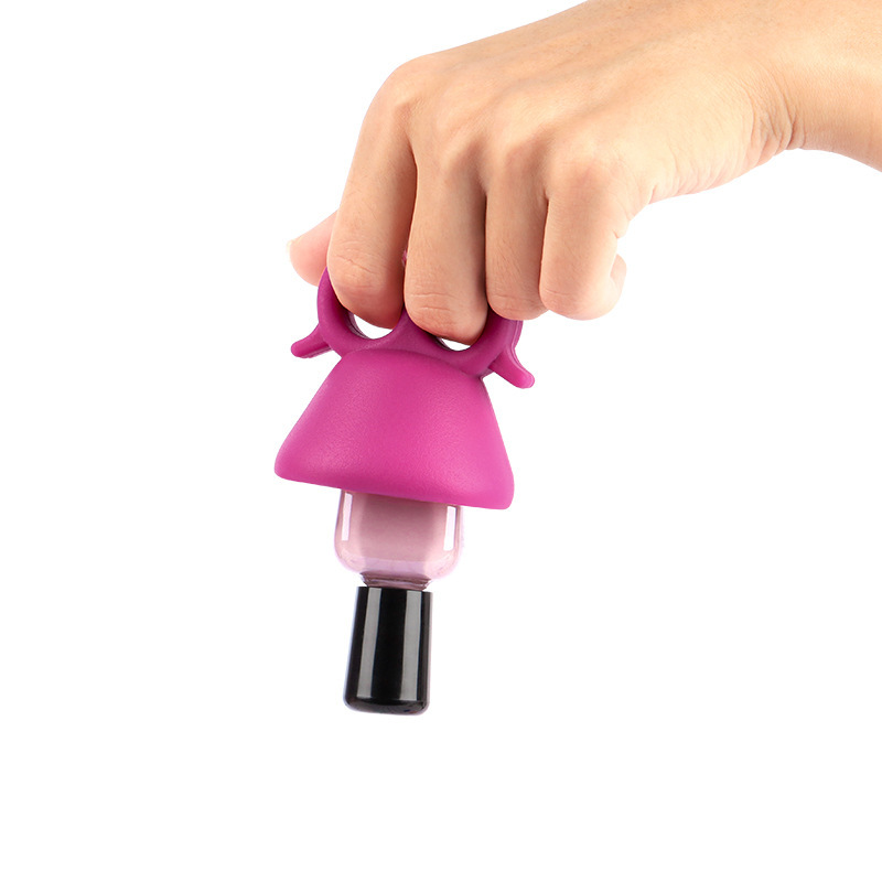 Wearable Nail Polish Holder Ring