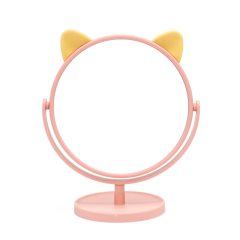 Desk Mirror in Cute Cat Ears Shape