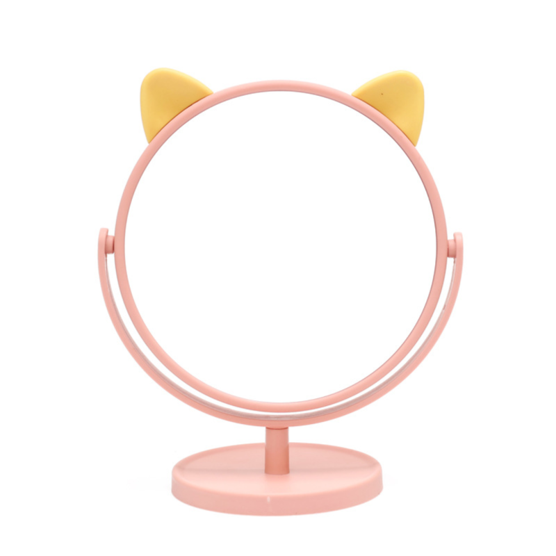 Desk Mirror in Cute Cat Ears Shape