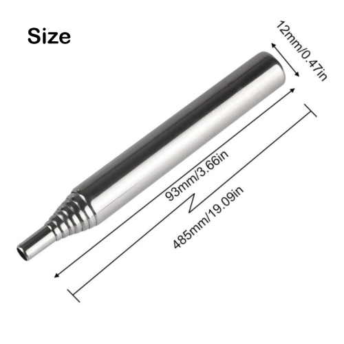 Collapsible Stainless Steel Campfire Tool Builds Fire Tool