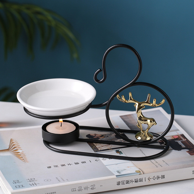 Aromatherapy Holder With Ceramic Plate,essential oil burner