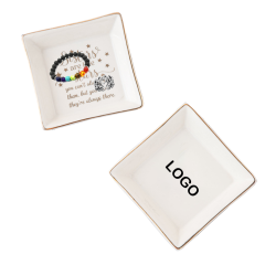 Ceramic Ring Dish Decorative Trinket Plate