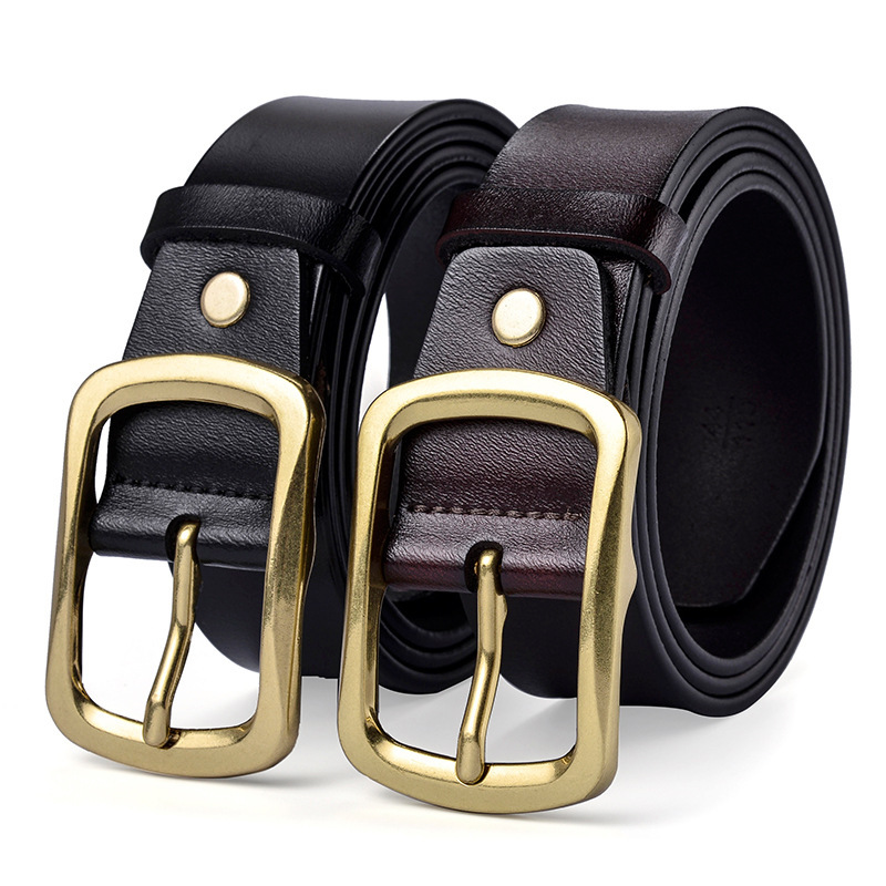 Men's Casual Leather Jean Belt