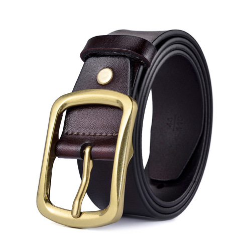 Men's Casual Leather Jean Belt