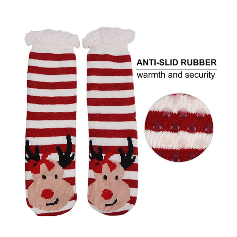 Fluffy Fuzzy Animal Pattern Slipper Socks