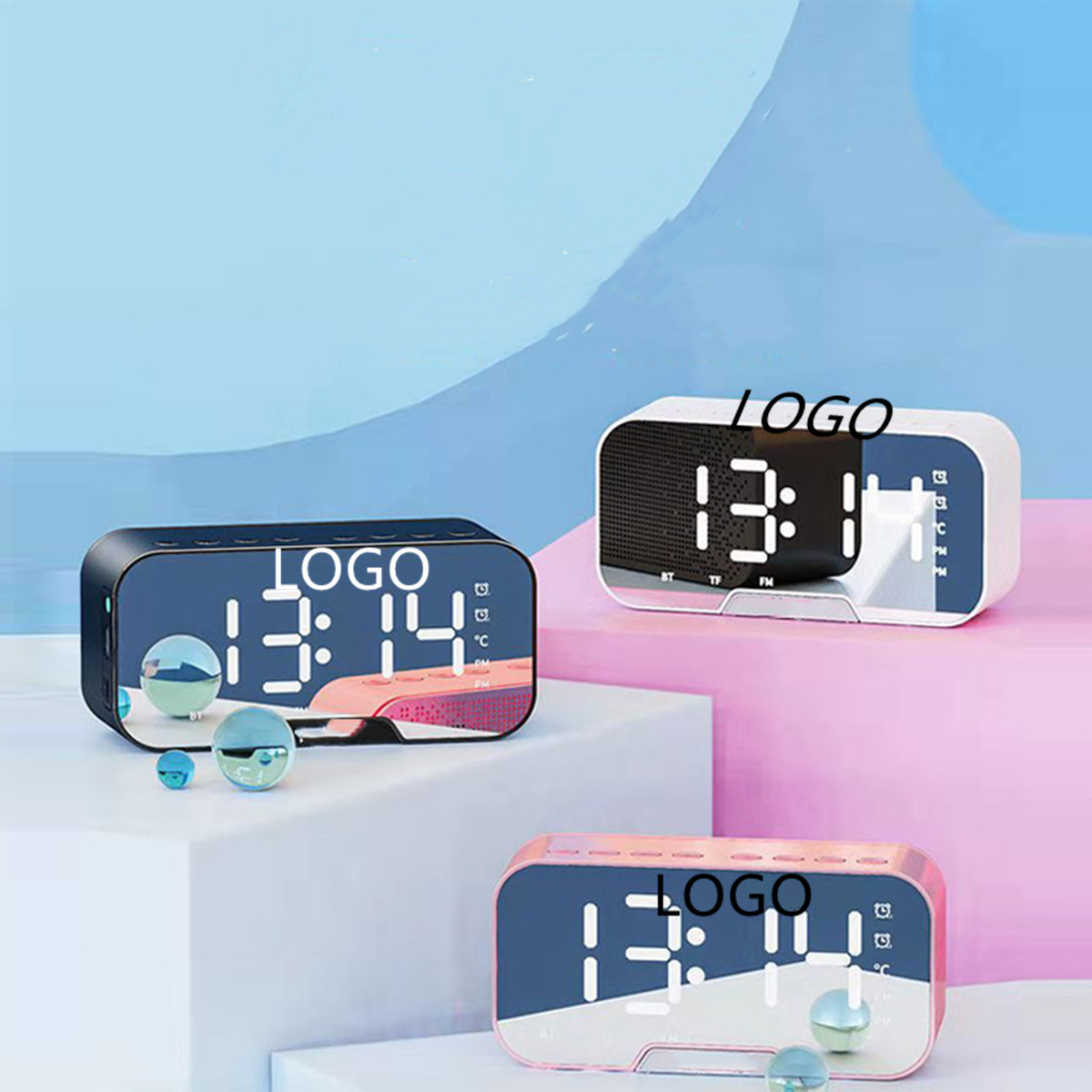 Bluetooth Speakers with clock