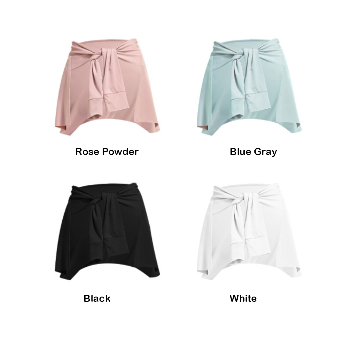 Yoga Tennis Tie Up Skirts