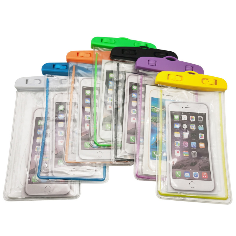 Transparent PVC Waterproof Phone Case