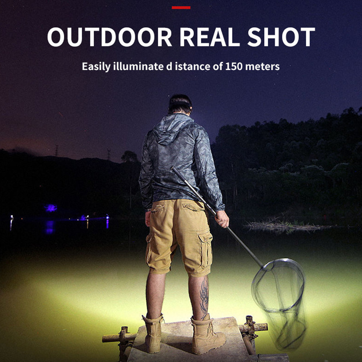 High-Performance Head Light For Outdoors