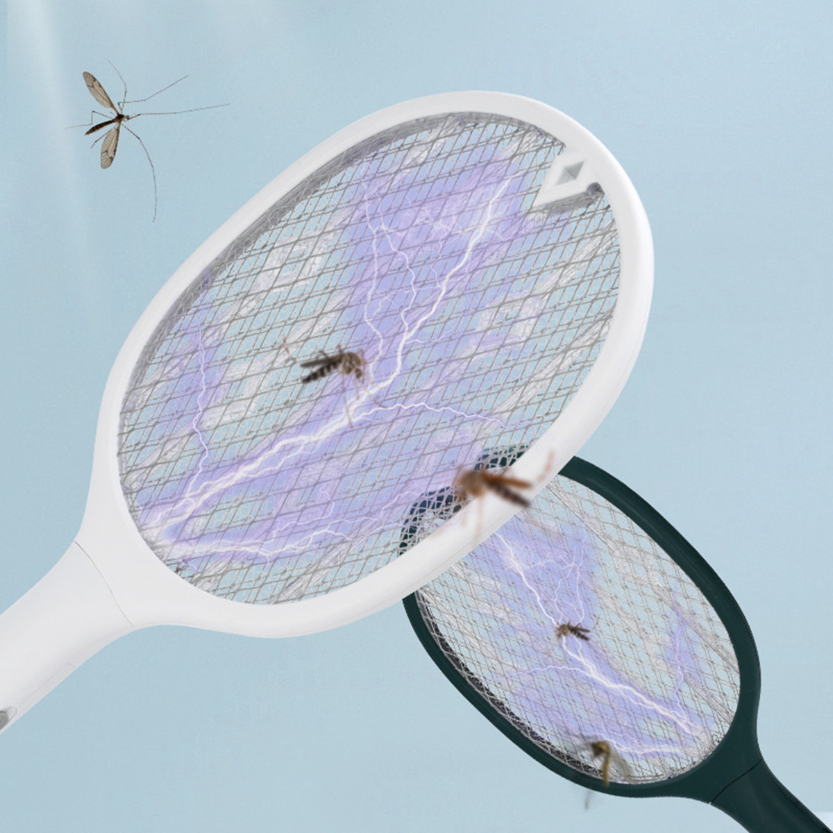 Rechargeable Bug Zapper Racket