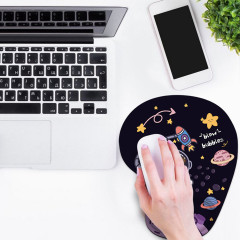 Computer Mouse Pad with Wrist Support Rest