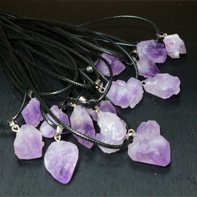 Natural Amethyst Jewelry/Necklace/Bracelet/Ring/Pendant