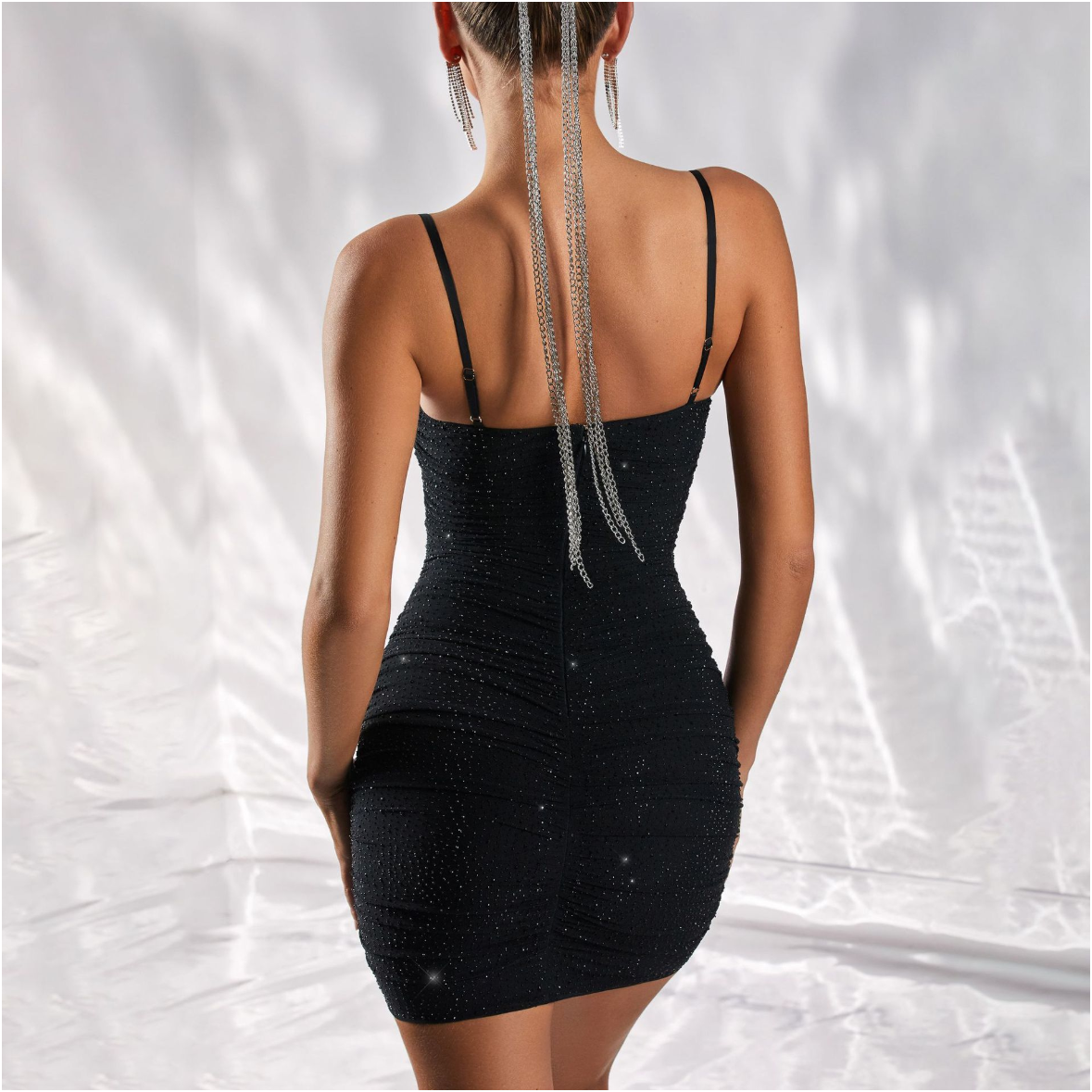 2022 Brand New Sexy Bodycon Sequin Club Night Party Dresses