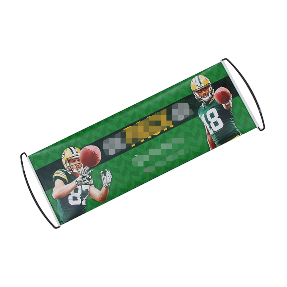 Custom Retractable Handheld Scrolling Banner Flag