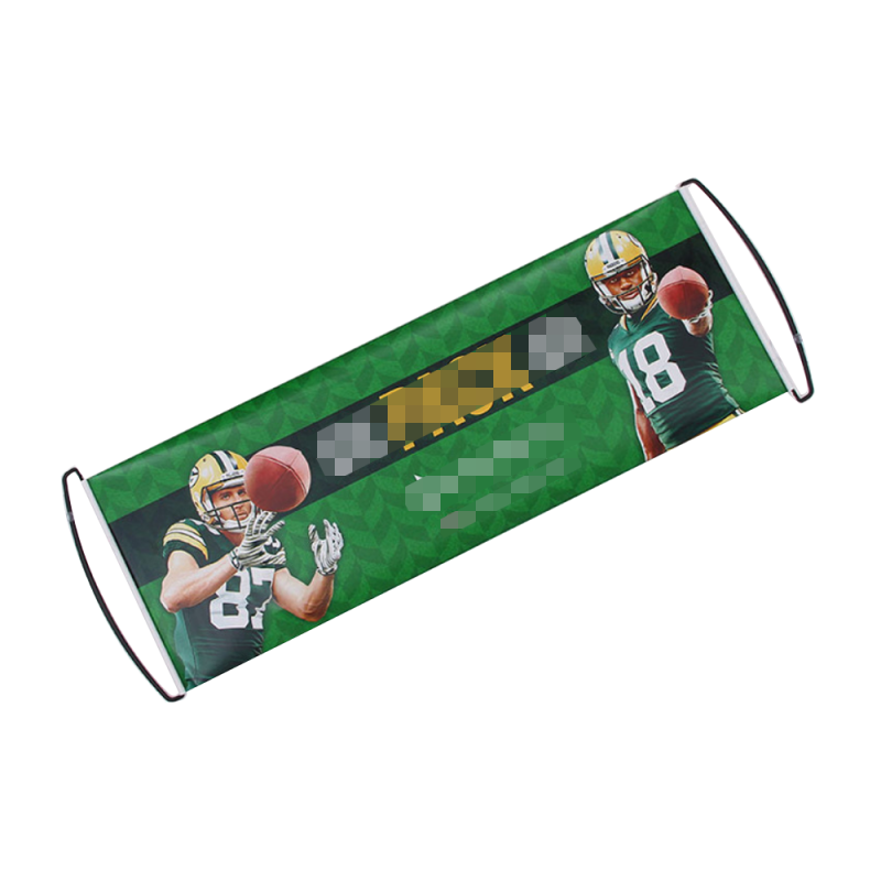 Custom Retractable Handheld Scrolling Banner Flag