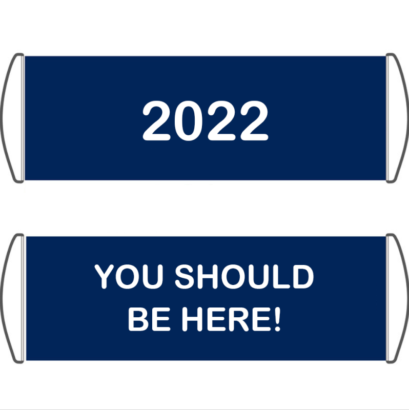 Custom Retractable Handheld Scrolling Banner Flag