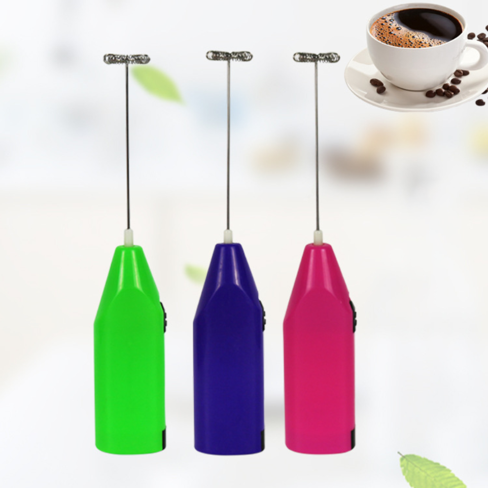 Milk Frother Handheld Battery Operated Electric Whisk Foam