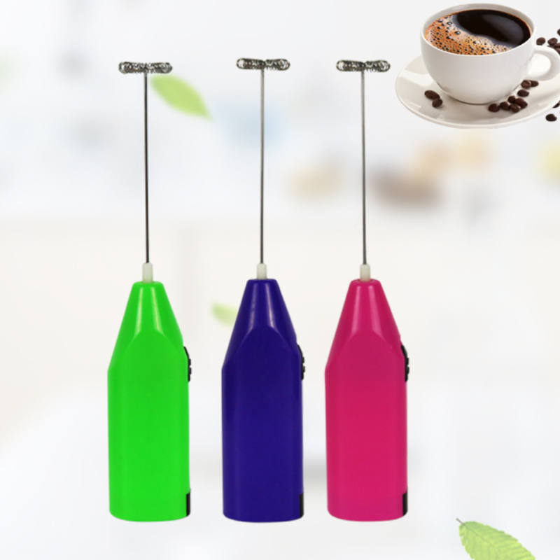 Milk Frother Handheld Battery Operated Electric Whisk Foam
