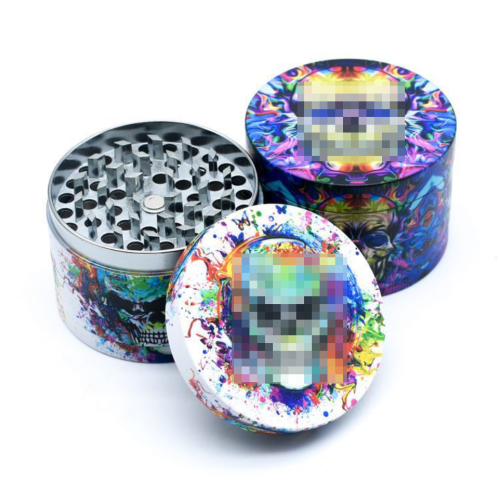 Full Color Imprinting Alloy 2.5" Crusher/Grinder