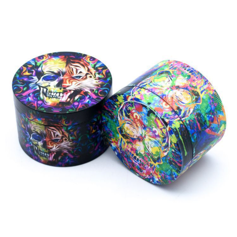 Full Color Imprinting Alloy 2.5" Crusher/Grinder