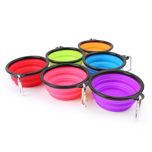 Foldable Expandable Cup Dish for Small Pet