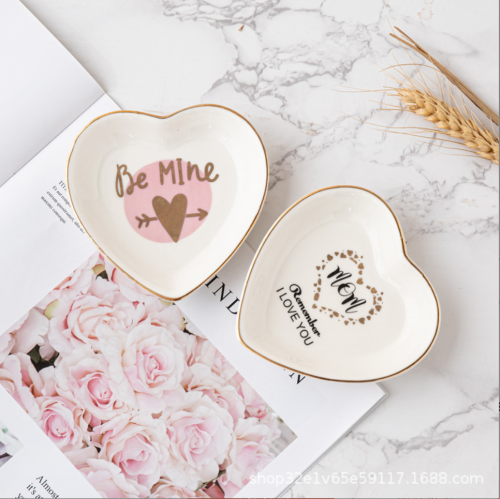 Ceramic Jewelry Tray for Women Girls