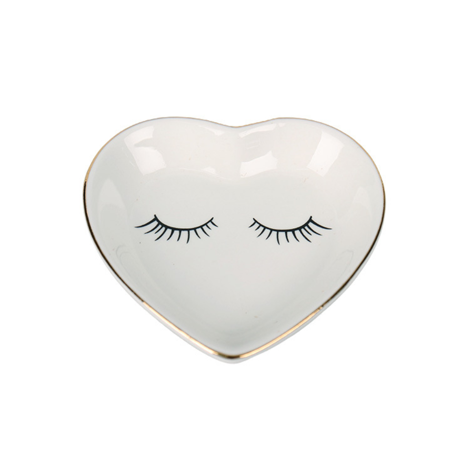Ceramic Jewelry Tray for Women Girls