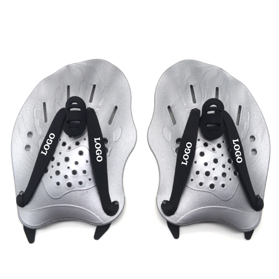 Swim training hand paddles,hand paddles with straps, swimming supplies,hand paddles for men,hand