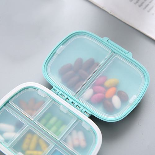 Portable Small Weekly Travel Pill Organizer