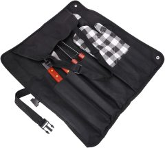 7 Piece BBQ Stainless Steel Utensils