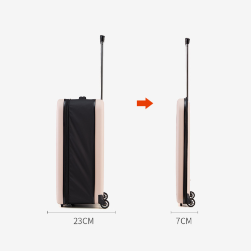 Foldable Expandable Spinner Wheel Luggage