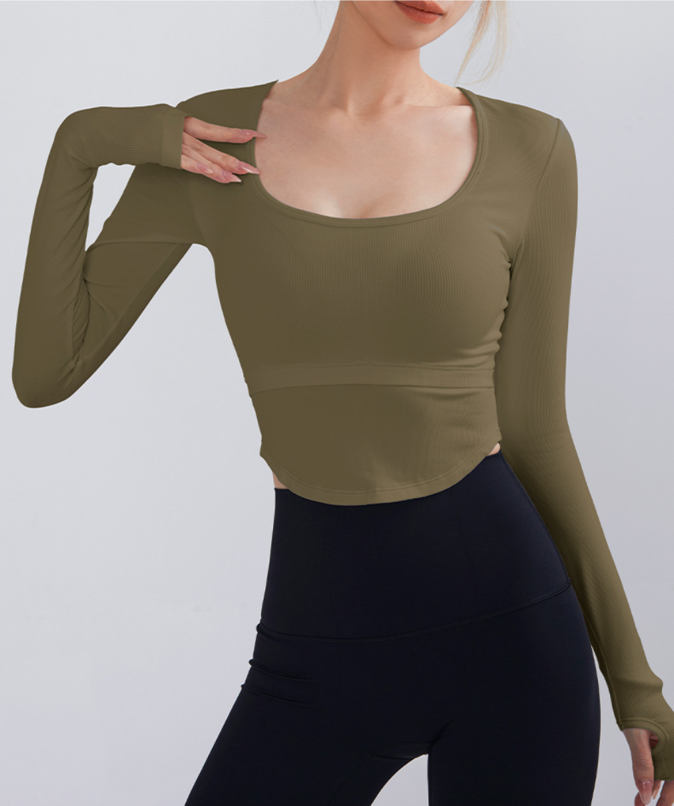 Women Yoga Crop Tops