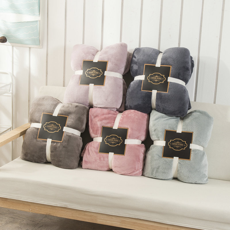 Flannel Fleece Microfiber Throw Blanket