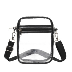 Clear PVC Crossbody Bag