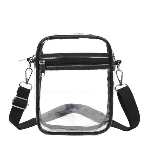 Clear PVC Crossbody Bag