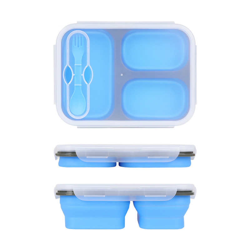 Collapsible Silicone Lunch Container