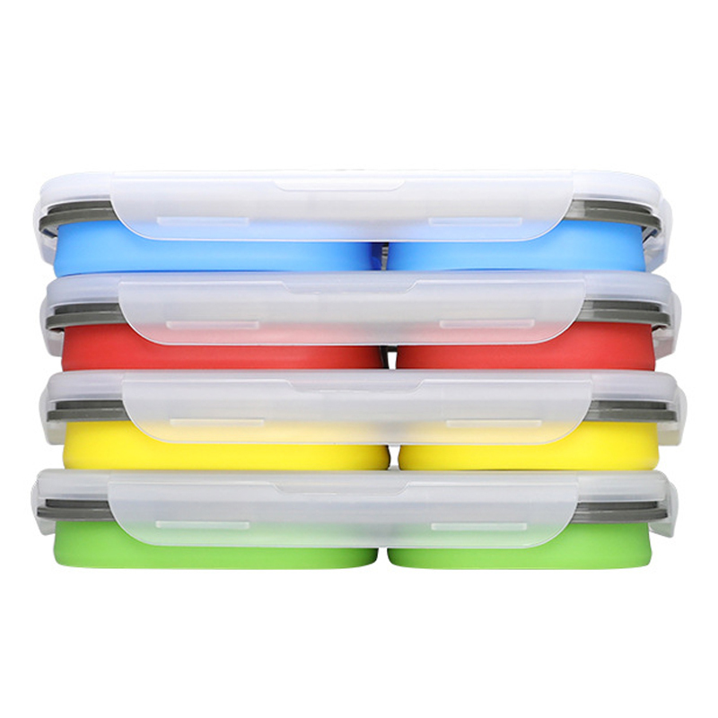 Collapsible Silicone Lunch Container