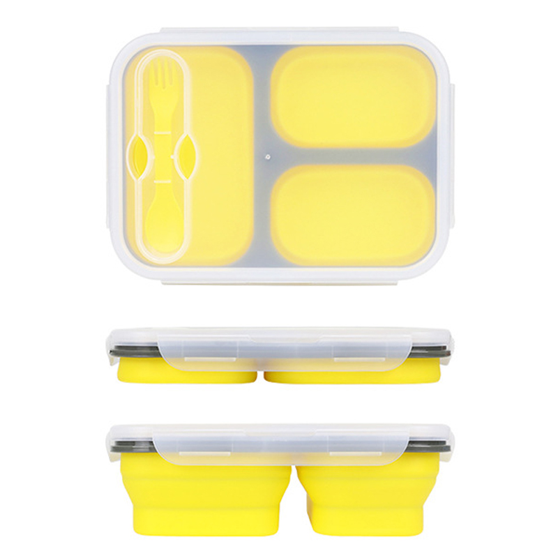 Collapsible Silicone Lunch Container